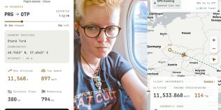 Am vrut să văd pe unde zbor fără internet și am găsit aplicația SkyDot: cum o folosești în avion | FOTO-VIDEO