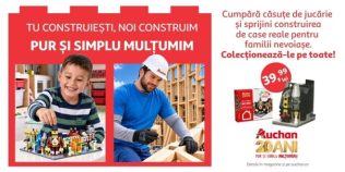 „Căsuțe pentru căsuțe”: Auchan România transformă solidaritatea în acasă pentru 10 familii vulnerabile