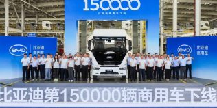 BYD lansează un camion electric de aproximativ 800 CP, cu baterie de 600 kWh. Poate transporta zeci de tone și se încarcă în 30 de minute