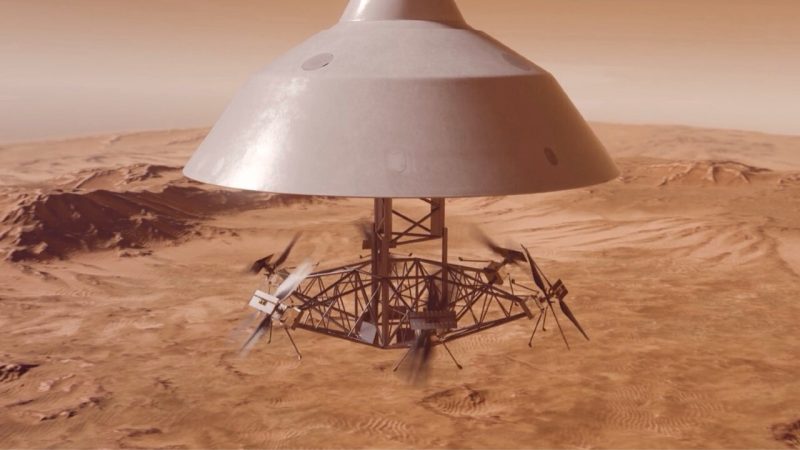 NASA pregătește trei elicoptere care vor explora Marte sute de kilometri. SkyFall ar putea ajunge în locuri inaccesibile roverelor
